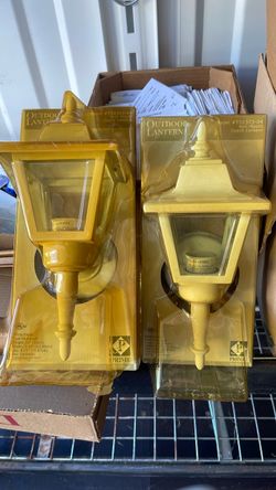 2 Outdoor Wall Mount Coach Lantern – Set of 2
