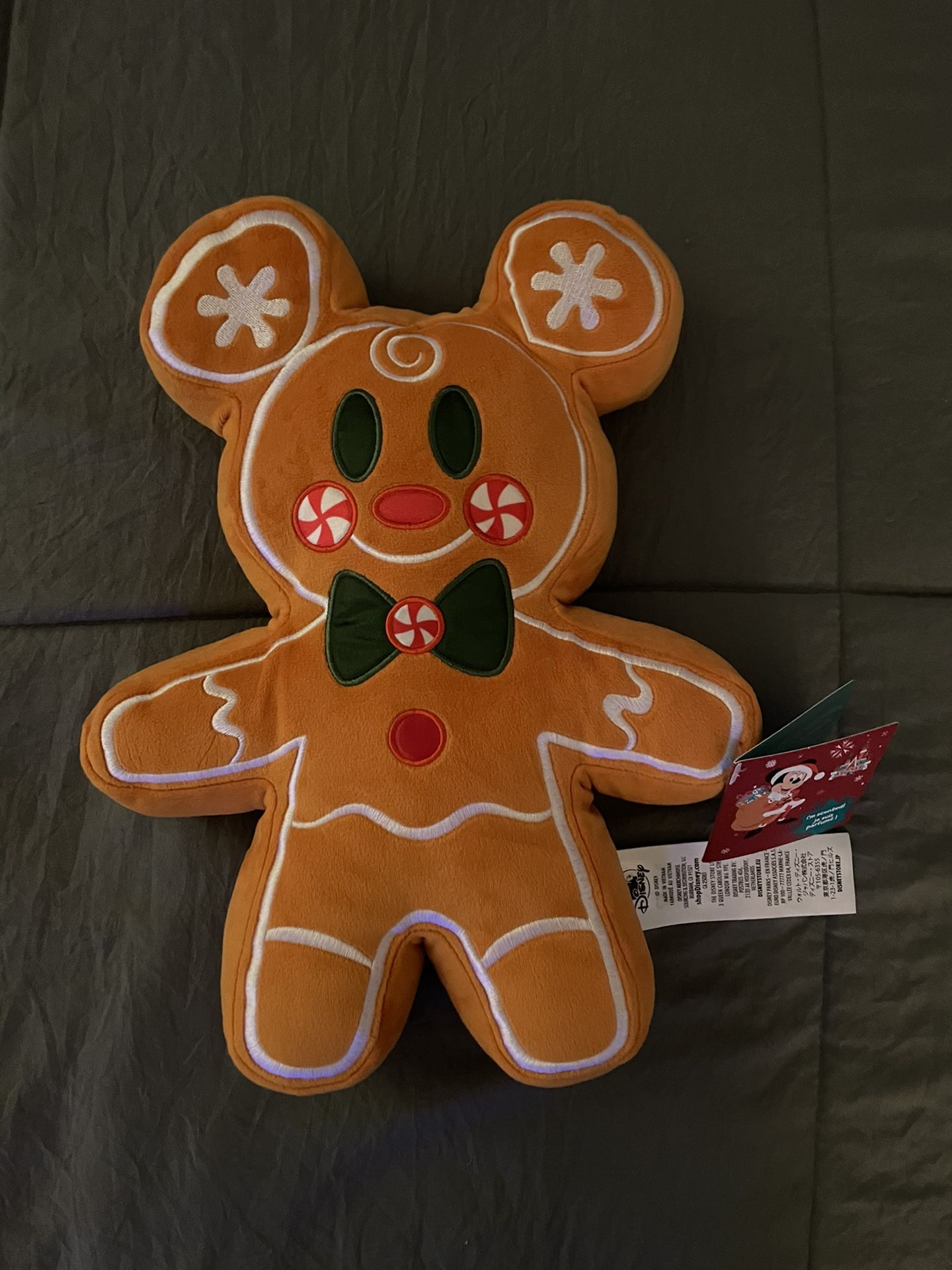 Gingerbread Mickey Plush