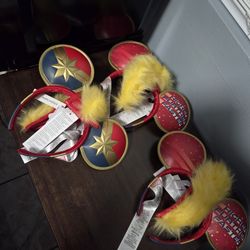 Captin Marvel Ears Disney 
