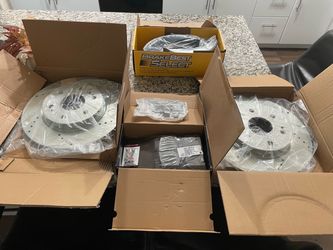 Brake Rotors and Pads Full Set
