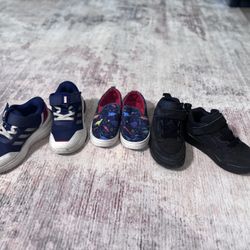 Toddler shoes , Jordan, Adidas size 10.5-11