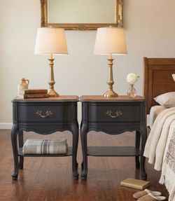 Antique Versailles nightstands