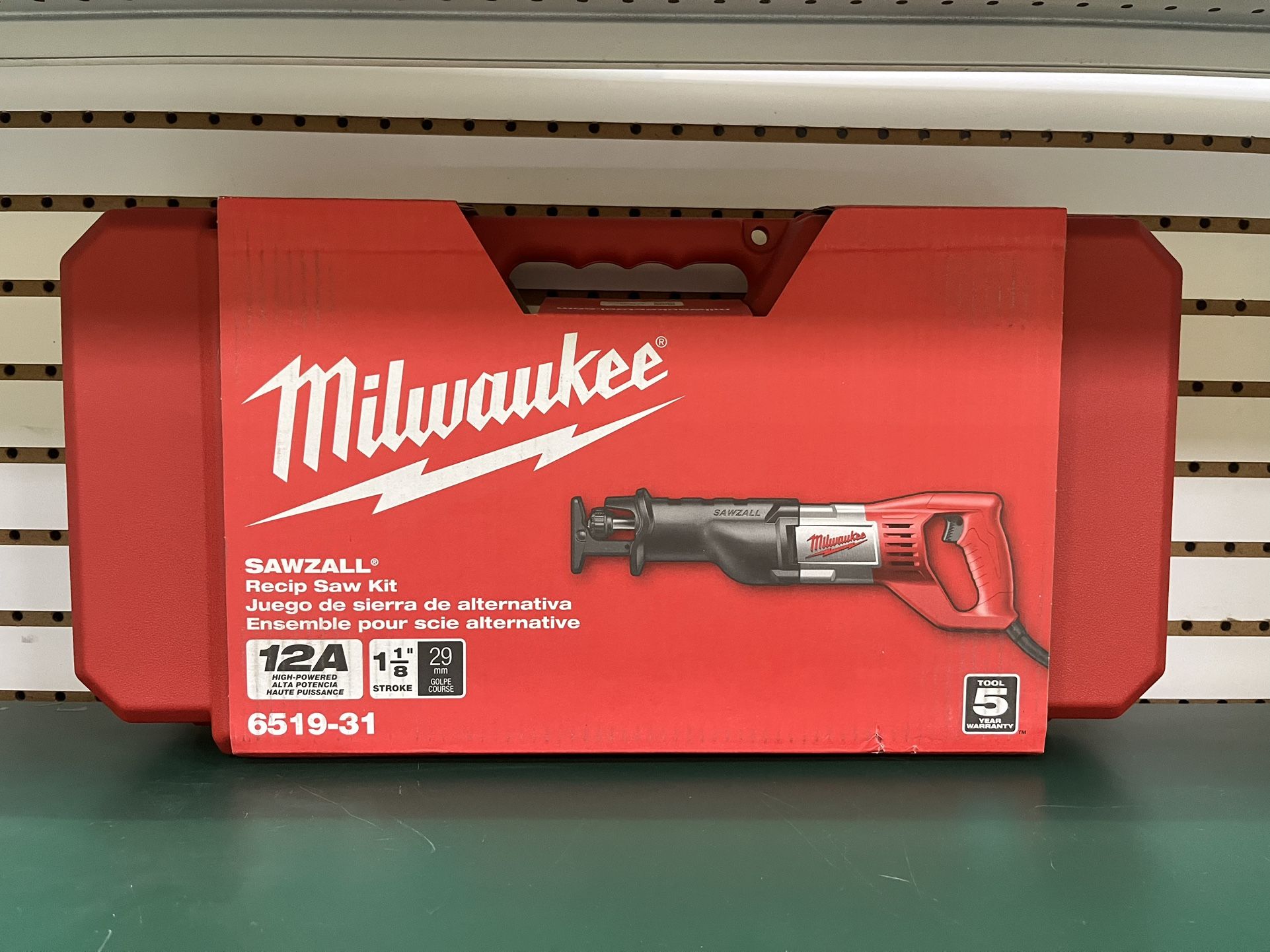 Milwaukee 12Amp Electric Sawzall (NEW)