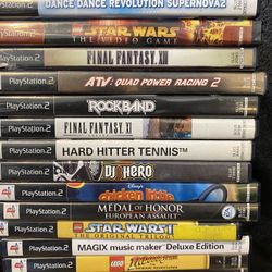 Ps2 Games 10$ Each