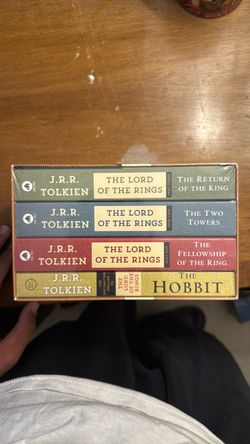 Lord of the rings J.R.R. Tolkien 4-Book Box Set