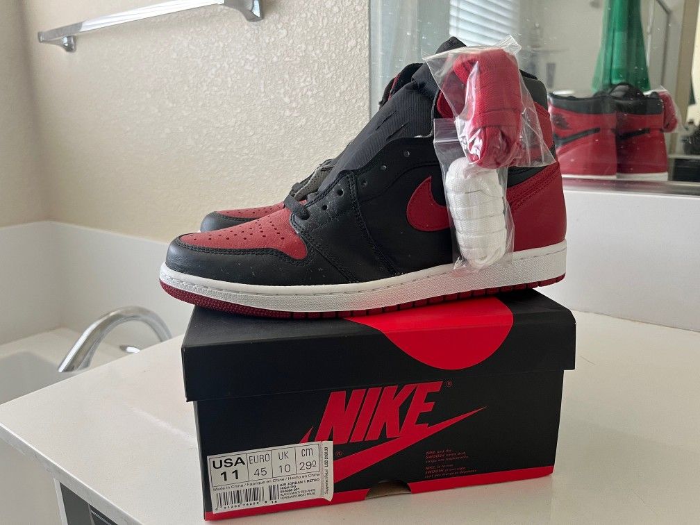 Jordan 1 Banned OG Bred Size 11 2016