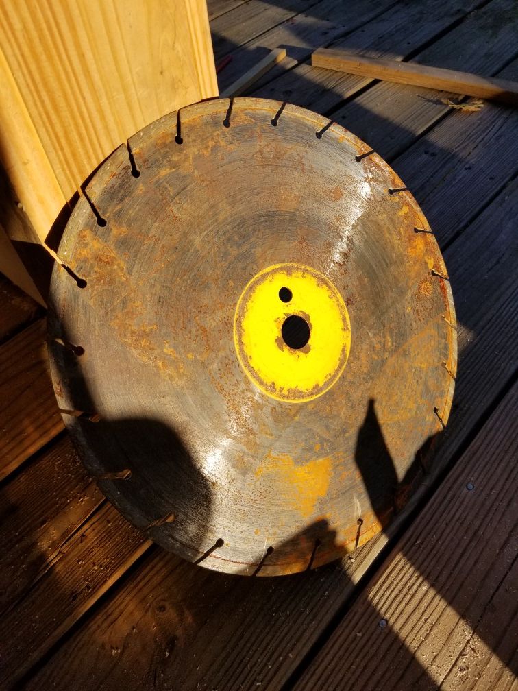 14 inch blade.