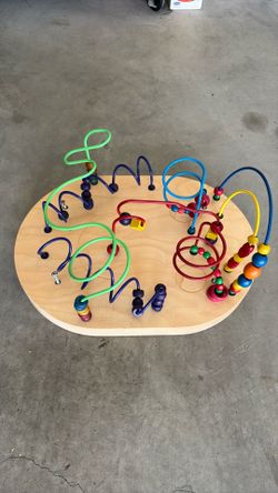 Kids bead maze