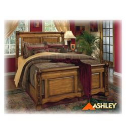Wood Bed Set