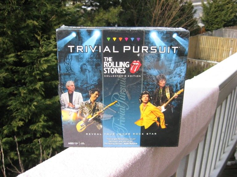 Trivial Pursuit The Rolling Stones Collector Edition New & Sealed