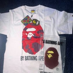 BAPE Shirts (Red, Blue, & Purple)