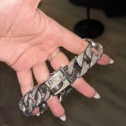 Chunky Cuban collar for small dog