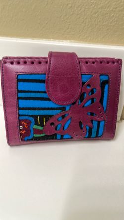 Vintage leather butterfly 🦋 wallet like new