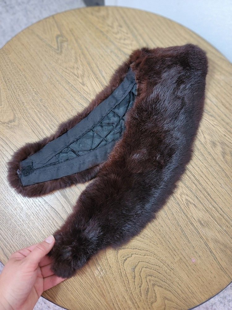 Sable Fur Collar