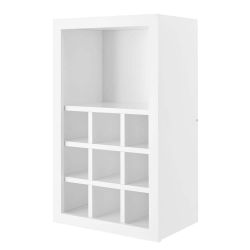 Hampton Bay Avondale 18 in. Wall Flex Cabinet Alpine White WFC1830 - Open, No Door - New in Box