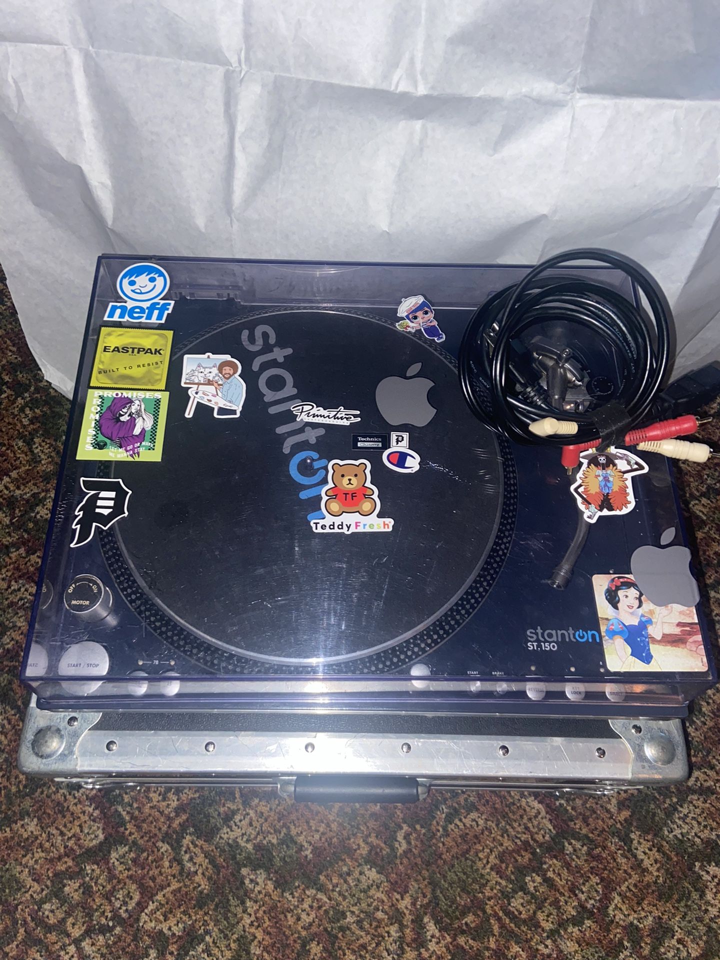 Stanton  ST.150 Turntable Plus Flight Case