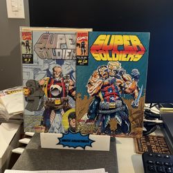 Super Soldiers Issues 1-2 Set Marvel UK
