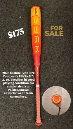 Easton Hype Fire USSSA Baseball Bat 31/27