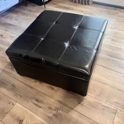 Brown Ottomon With Storage