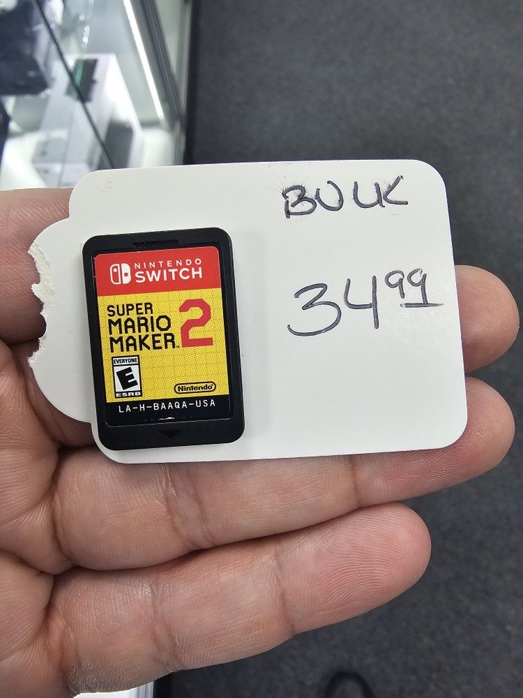 Super Mario Maker 2. ASK FOR RYAN.