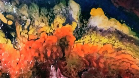 Very beautiful acrylic pours