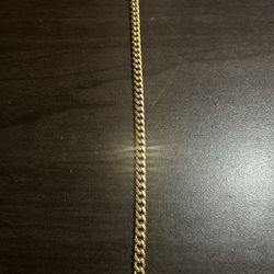 14k Semi Solid Cuban 
