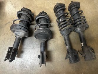 05-07 Sti oem struts on RSR Lowering Springs