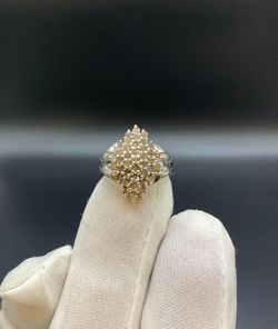 LADIES CLUSTER DIAMOND RING #34018