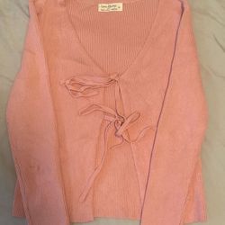 Pink Cardigan 