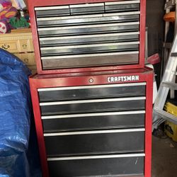 Pre’90’s Craftsman Rolling 13 Drawer Top/bottom