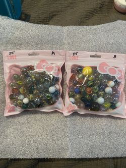 LARGE LOT VINTAGE MARBLE MIX