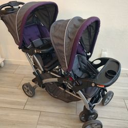 Baby Trend Sit N' Stand Double Stroller 