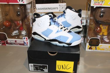 Jordan 6 Retro UNC White size 10.5 Men brand new Meet Ups at Durango Casino 🎰