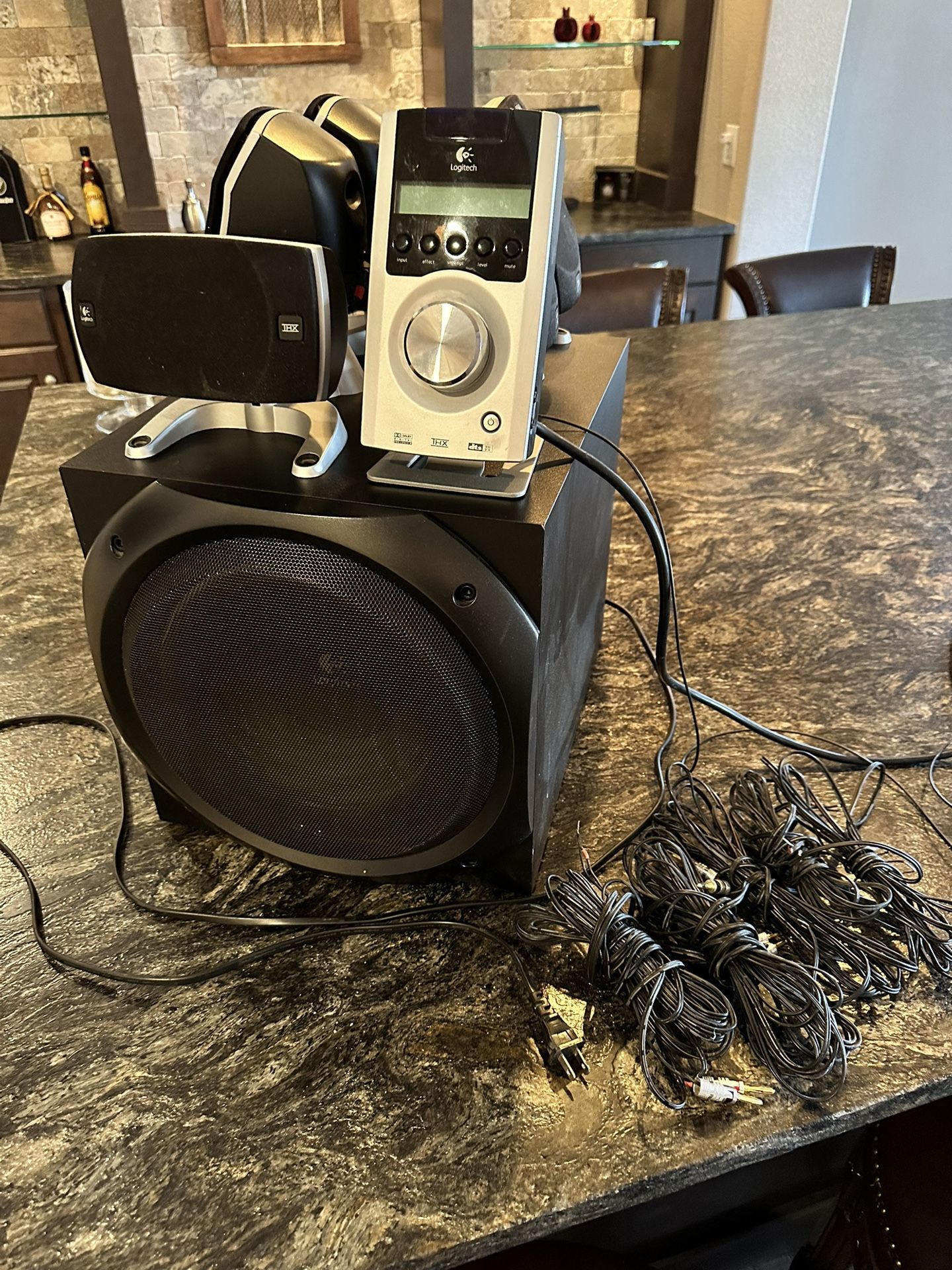 Logitech Z5500 Setup Logitech Z5500 Surround Speakers