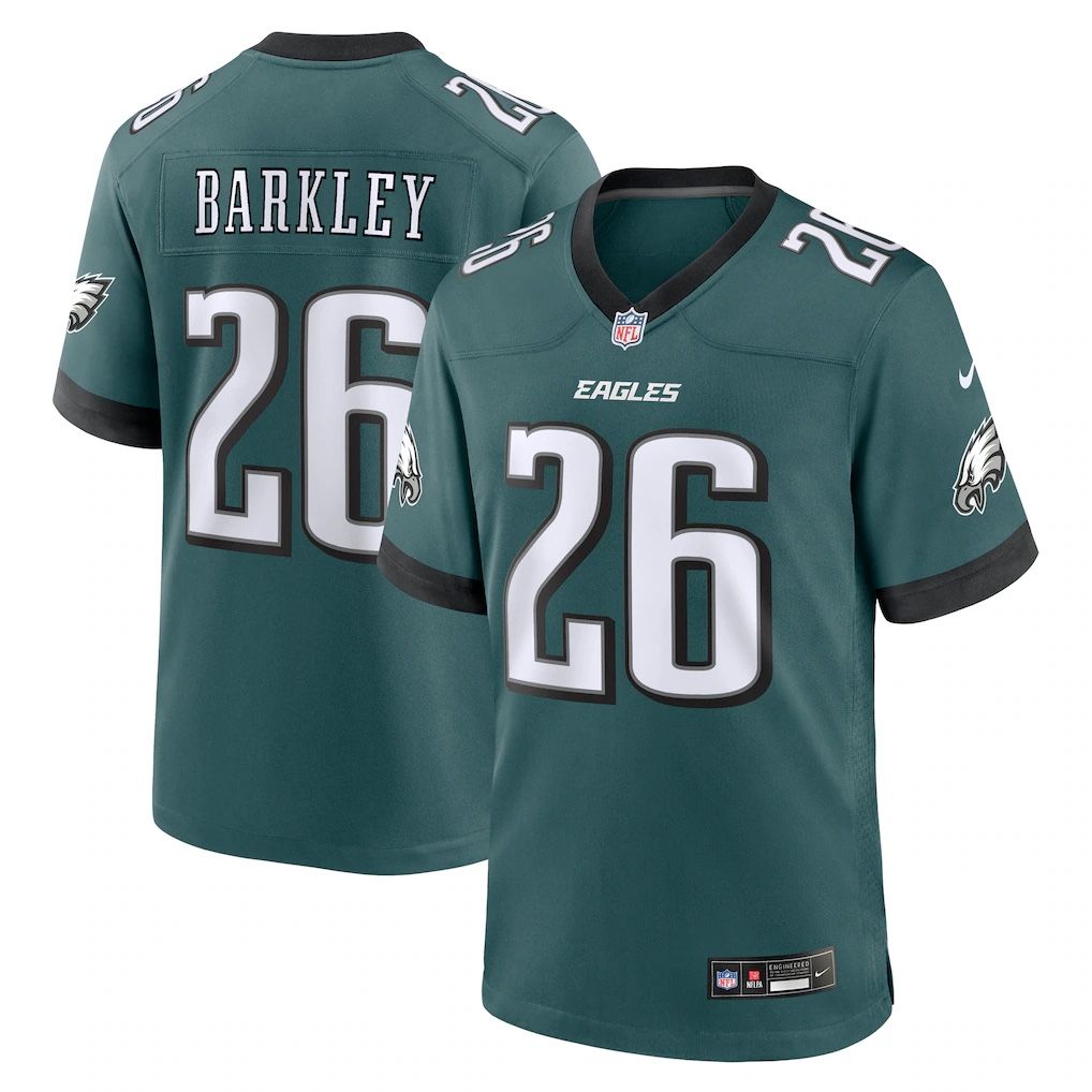 Saquon Barkley Eagles Nike NFL Jersey