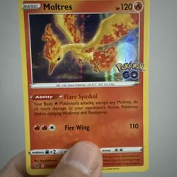 Pokemon (Moltres) Card