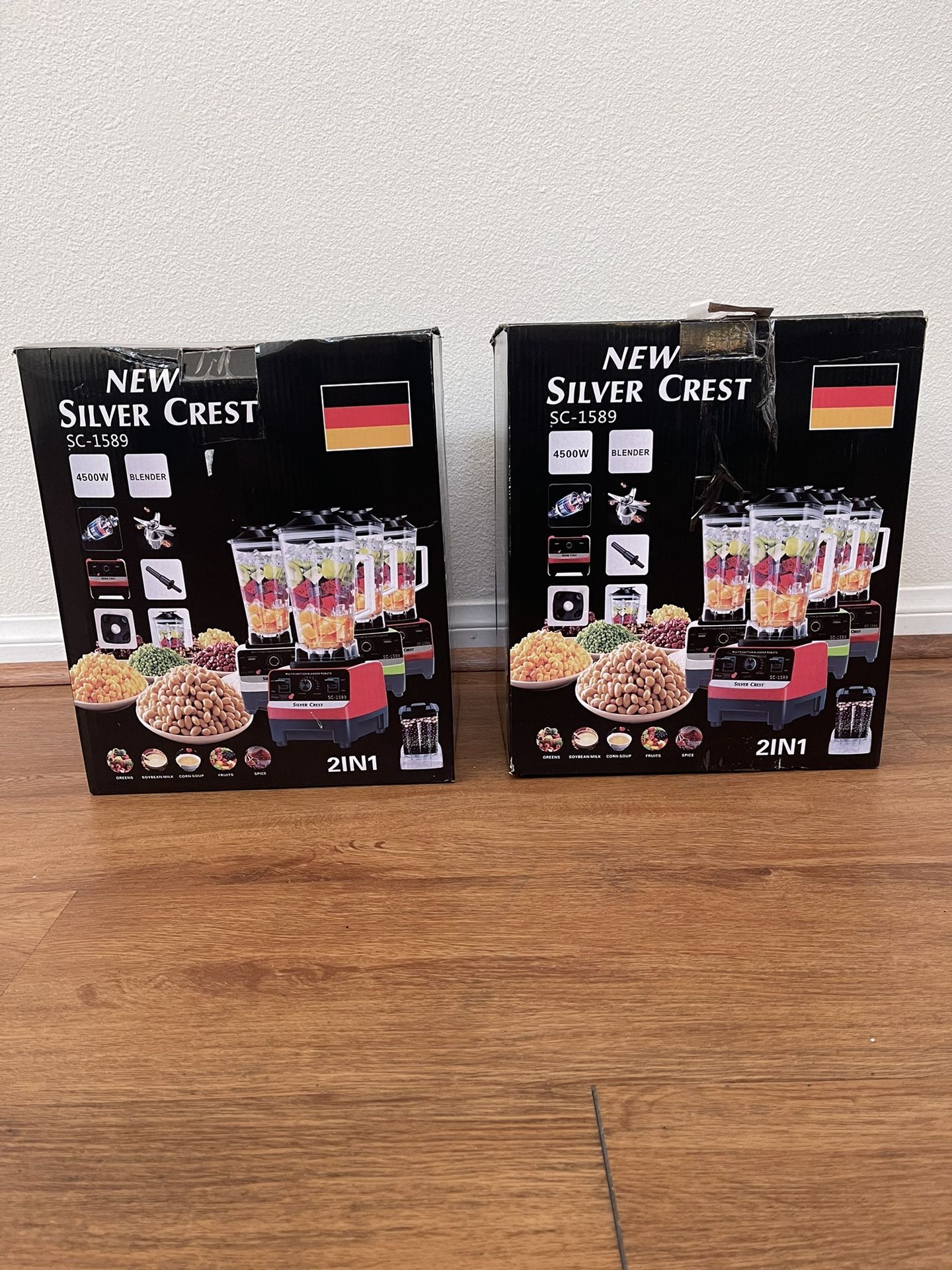 New Silver Crest 2in1 4500w Blender