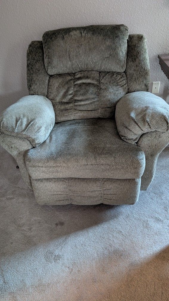 Green Swivel Rocker Recliner