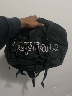 NEED GONE ASAP Supreme FW18 Backpack Black