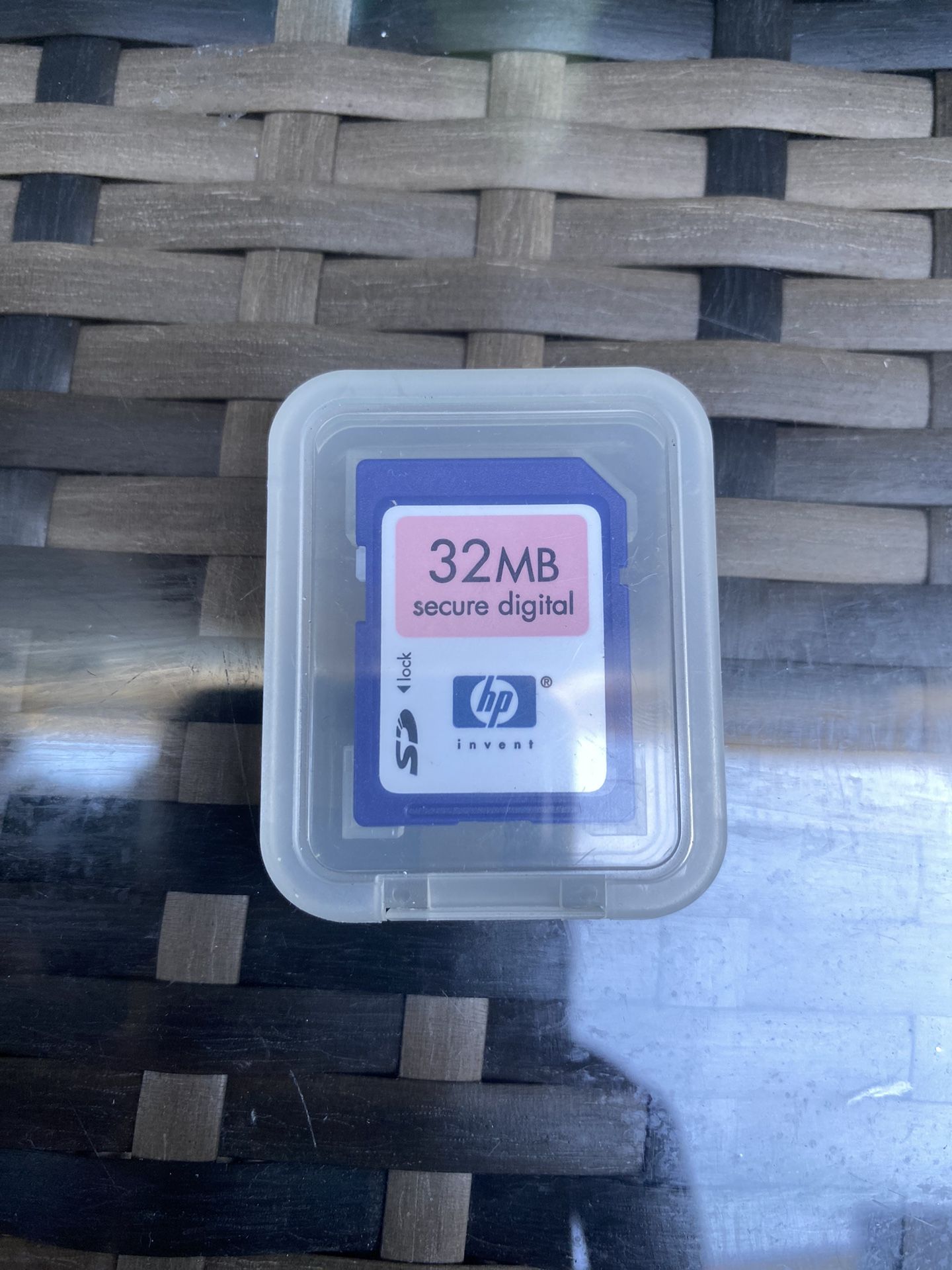 HP 32MB SD Card