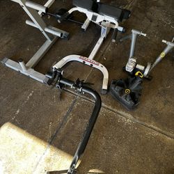 Gym Equipment and Bike Rack 