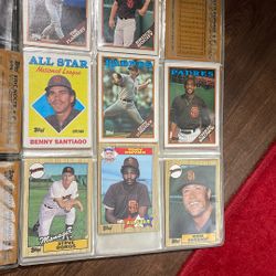 Vintage San Diego Padres Baseball Cards 