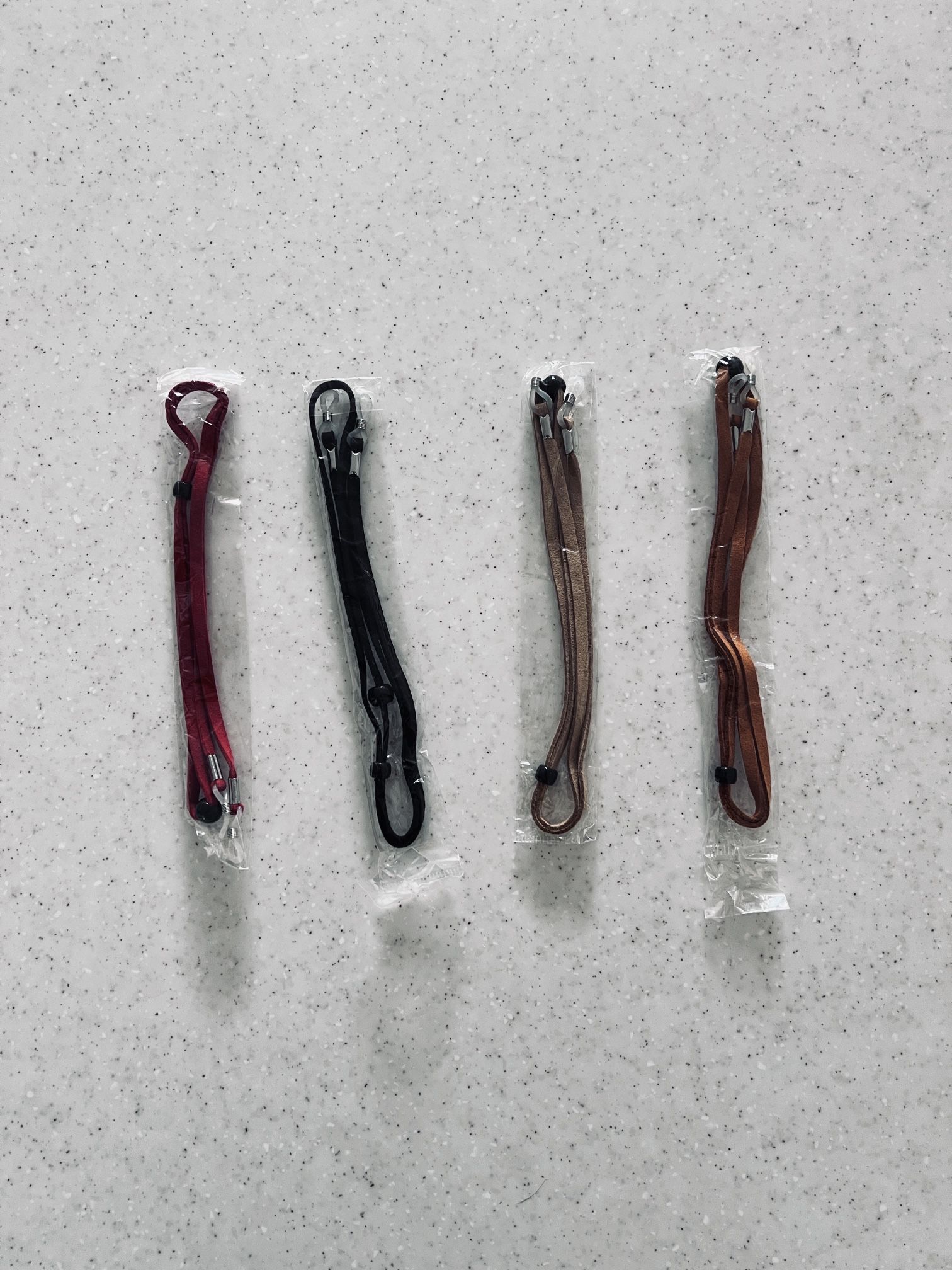 Eyeglasses Holder Strap Cord - PREMIUM ECO LEATHER Eyeglasses String Holder Chain Necklace - Glasses Cord Lanyard - Eyeglass Retainer