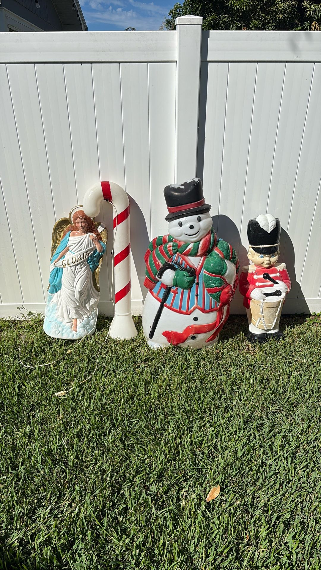 Vintage Christmas Blow Molds