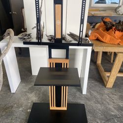 Fitueyes Zen Modern Swivel TV Stand  Up To 88” TV