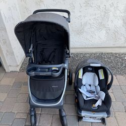 New! Chicco Bravo Trio Travel System 