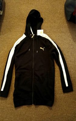 NEW PUMA LONG SLEEVE HOODED DRESS