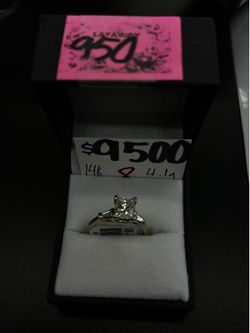 14k Diamond Ring