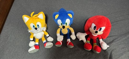 Sonic the Hedgehog Plush Set of 3