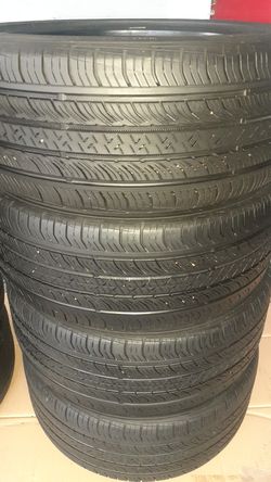 Set of 4 matching tires continental size 245/45R18